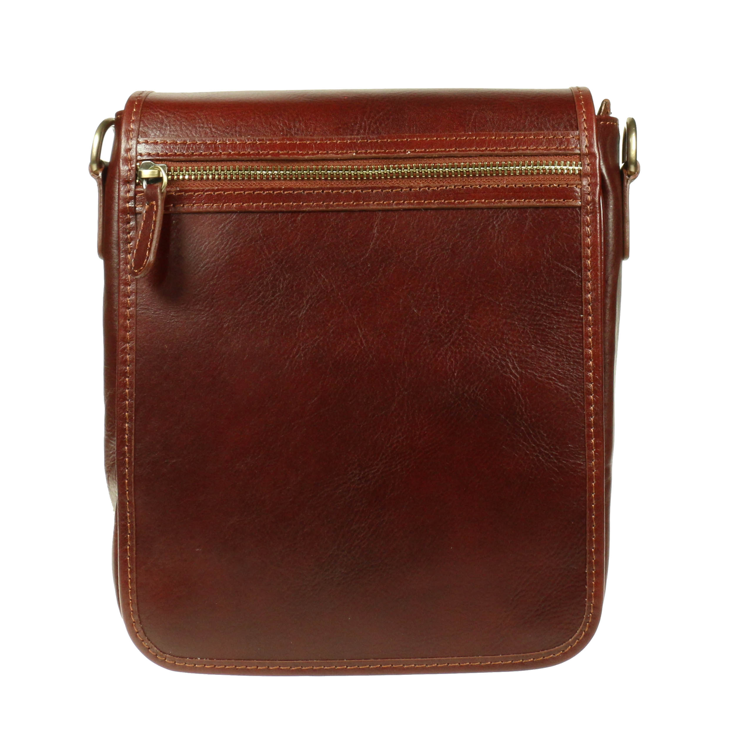 204 MENS ITALIAN LEATHER MESSENGER BAG